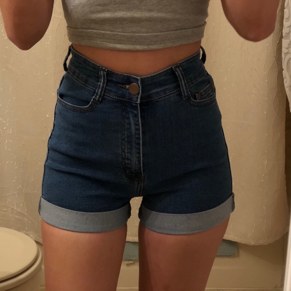 Fashion Nova denim shorts